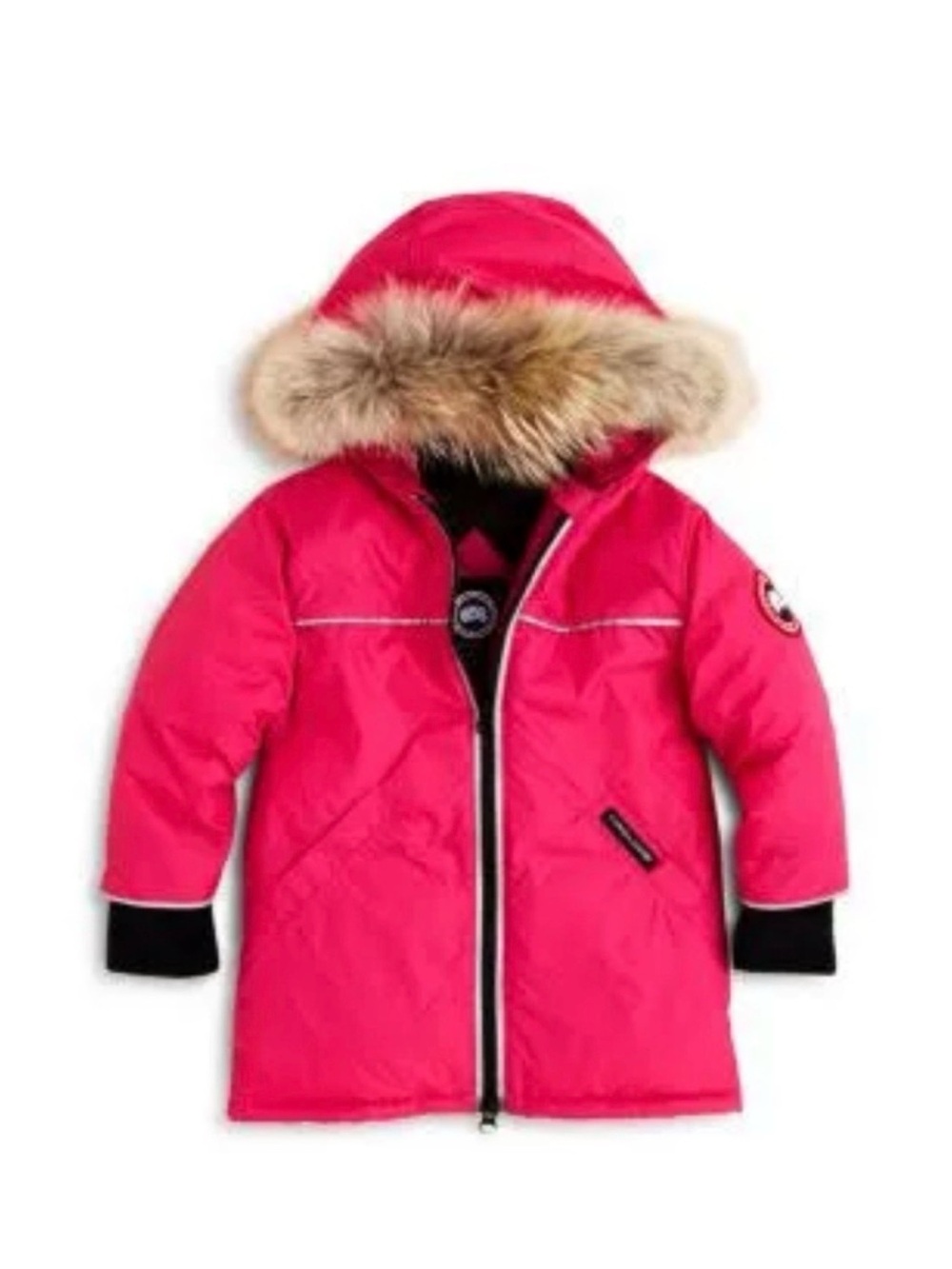 Canada Goose Reese Toddler Parka with Fur Hood - 6-12 Months